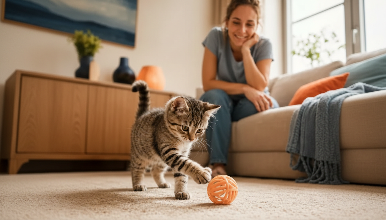 Indoor Cat Enrichment: DIY Toys, Play & Home Setup